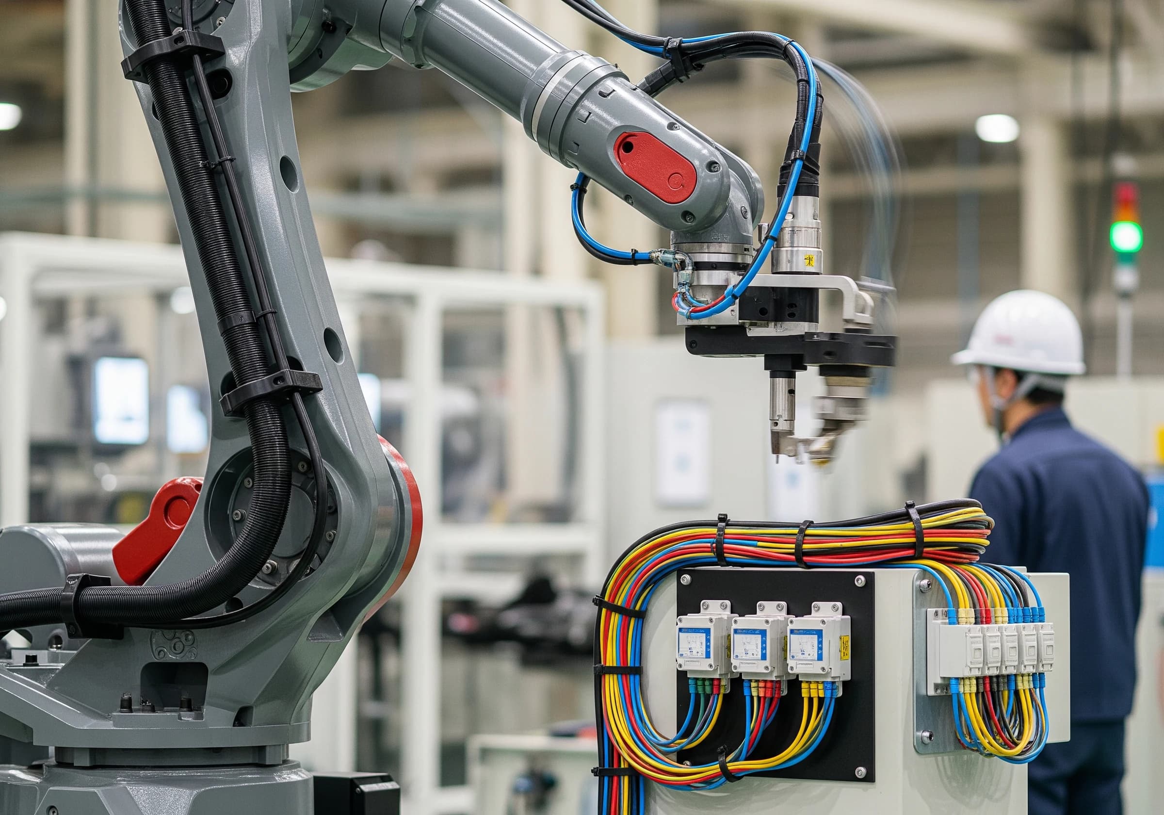 ロボット周辺電気工事